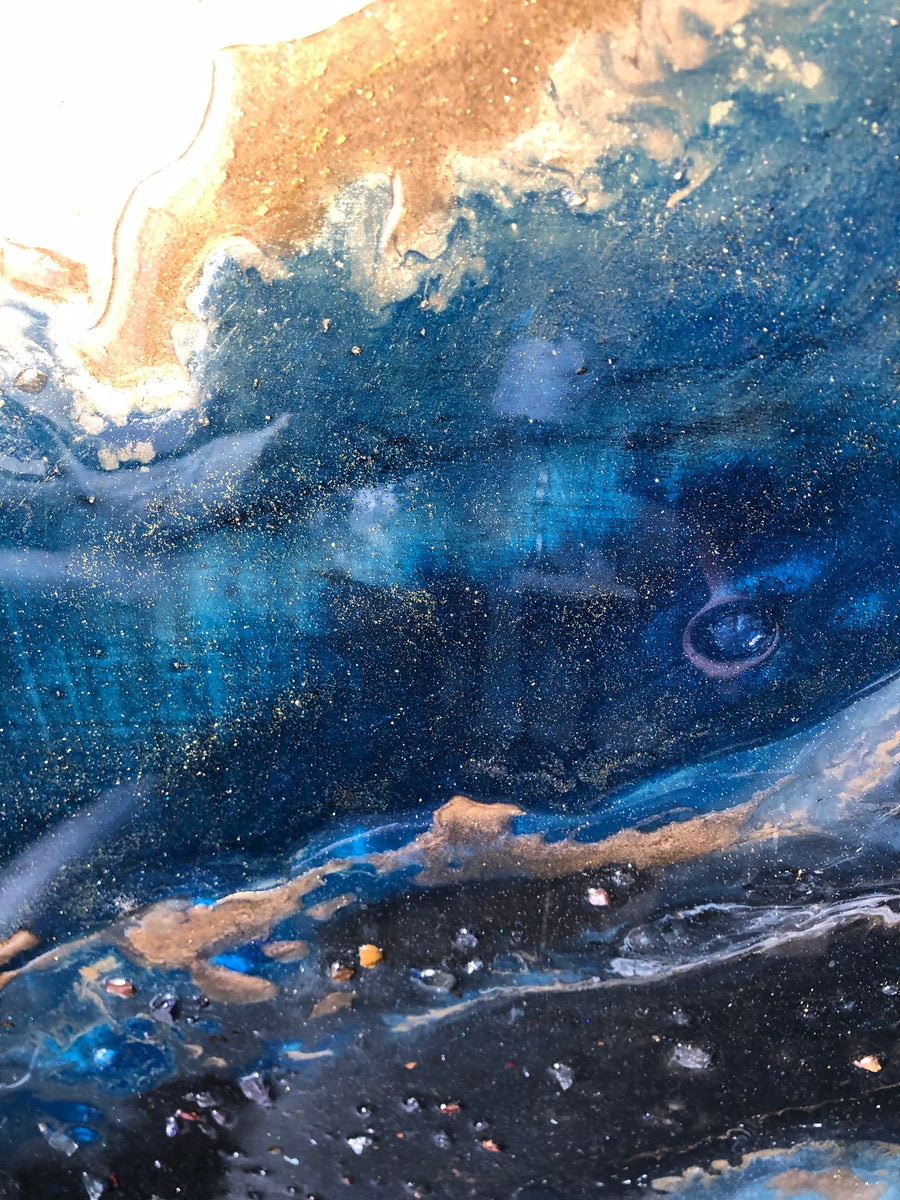 Mystical Crystal Abstract Painting (2021) – Karys Layne Candles