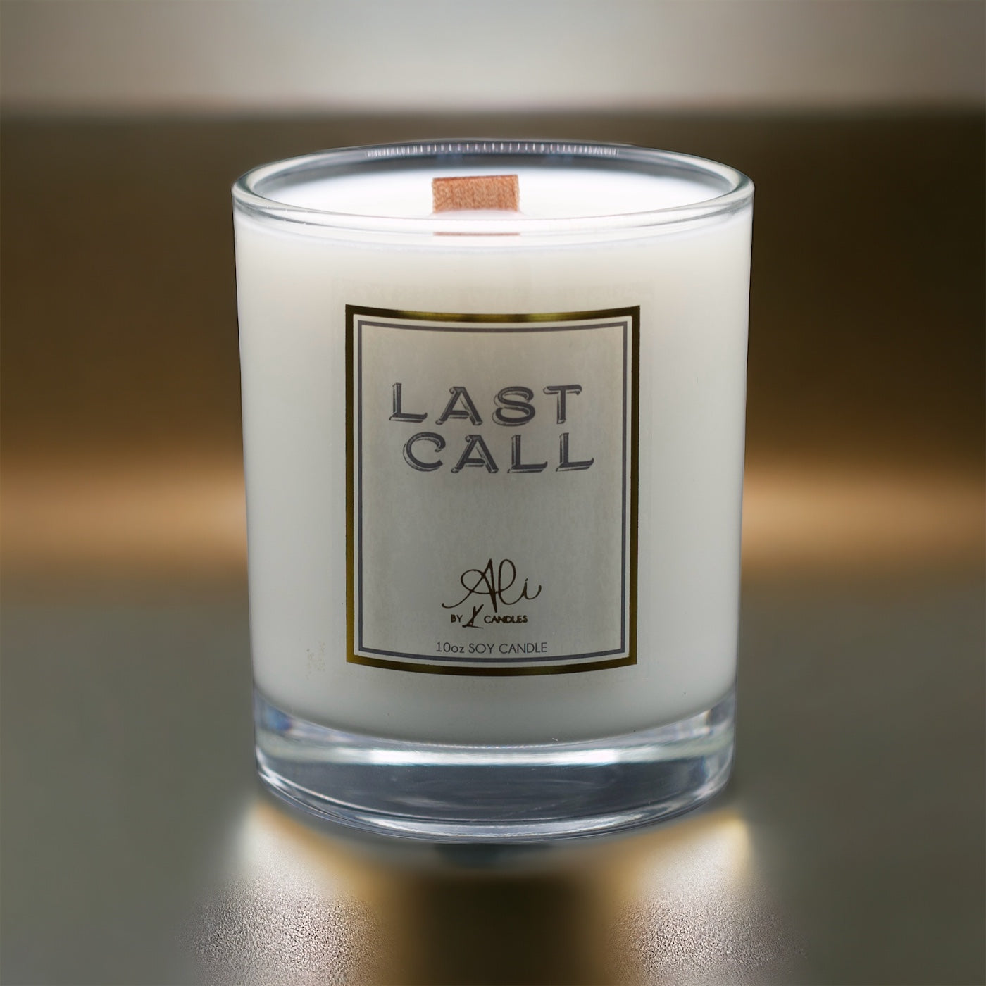 LAST CALL candle available on Karys Layne website 