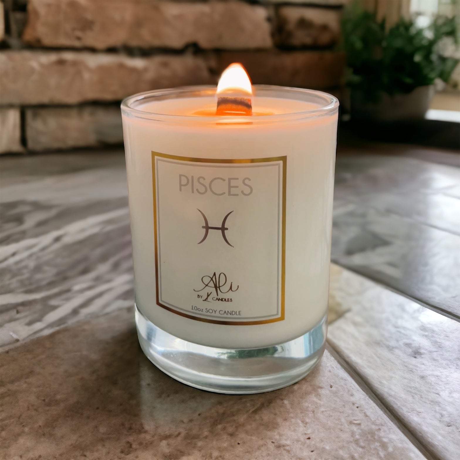 canadian woodwick zodiac candle, karys layne candles