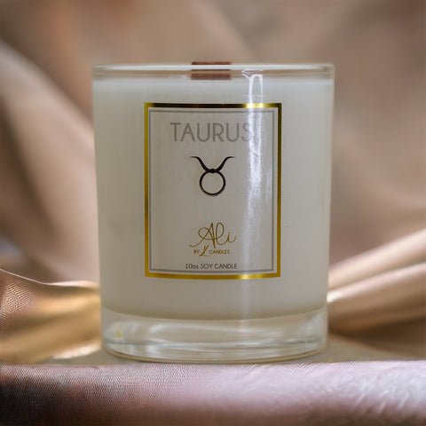 Taurus Candle