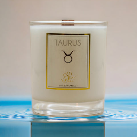 Taurus Candle