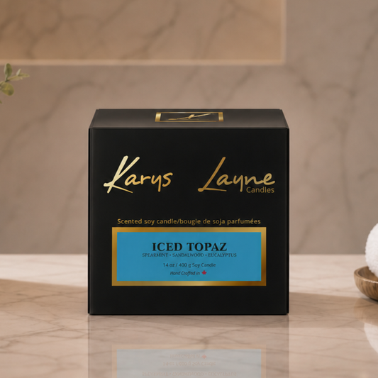Iced Topaz (Mint, Eucalyptus & Sandalwood)