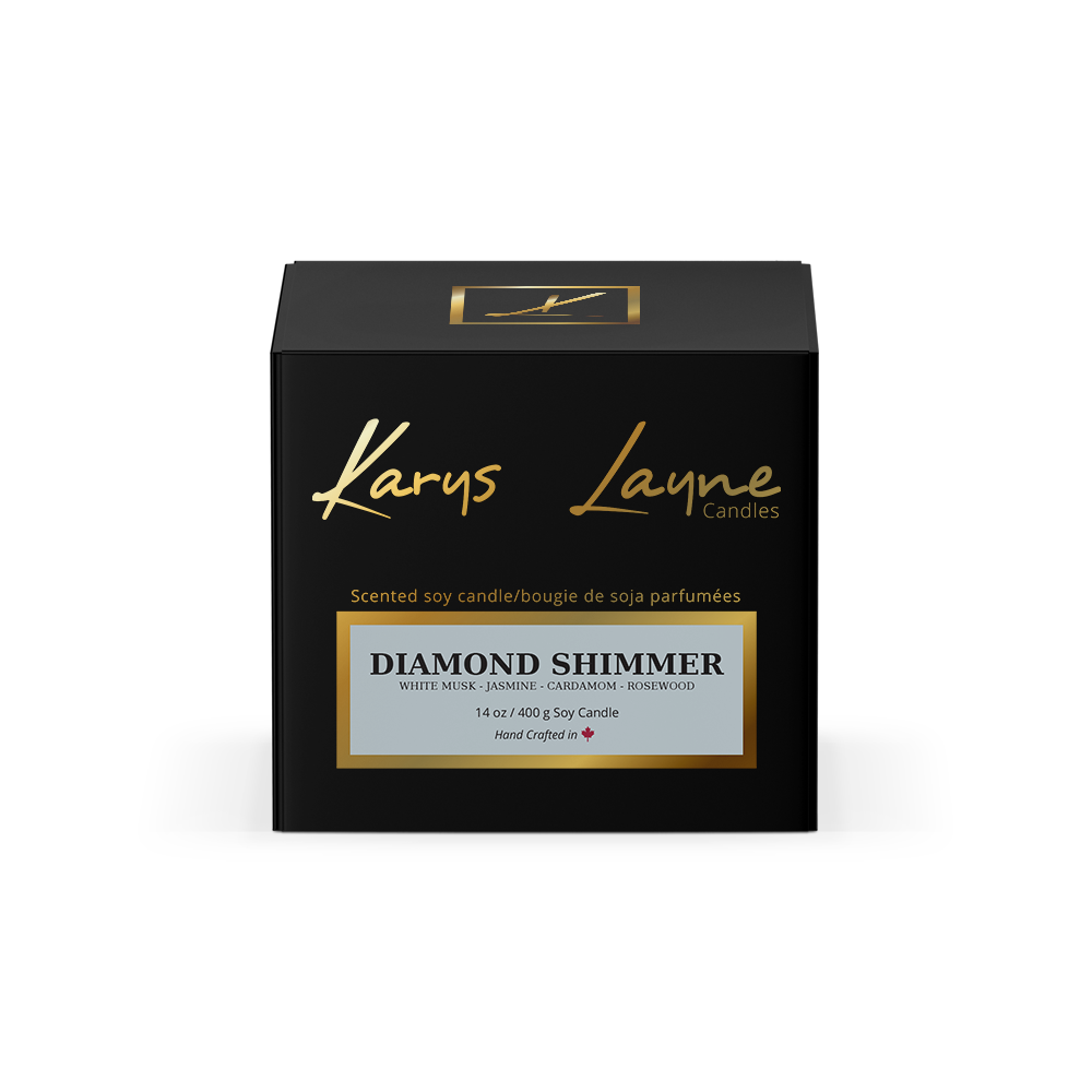 14oz Diamond Shimmer luxury candle