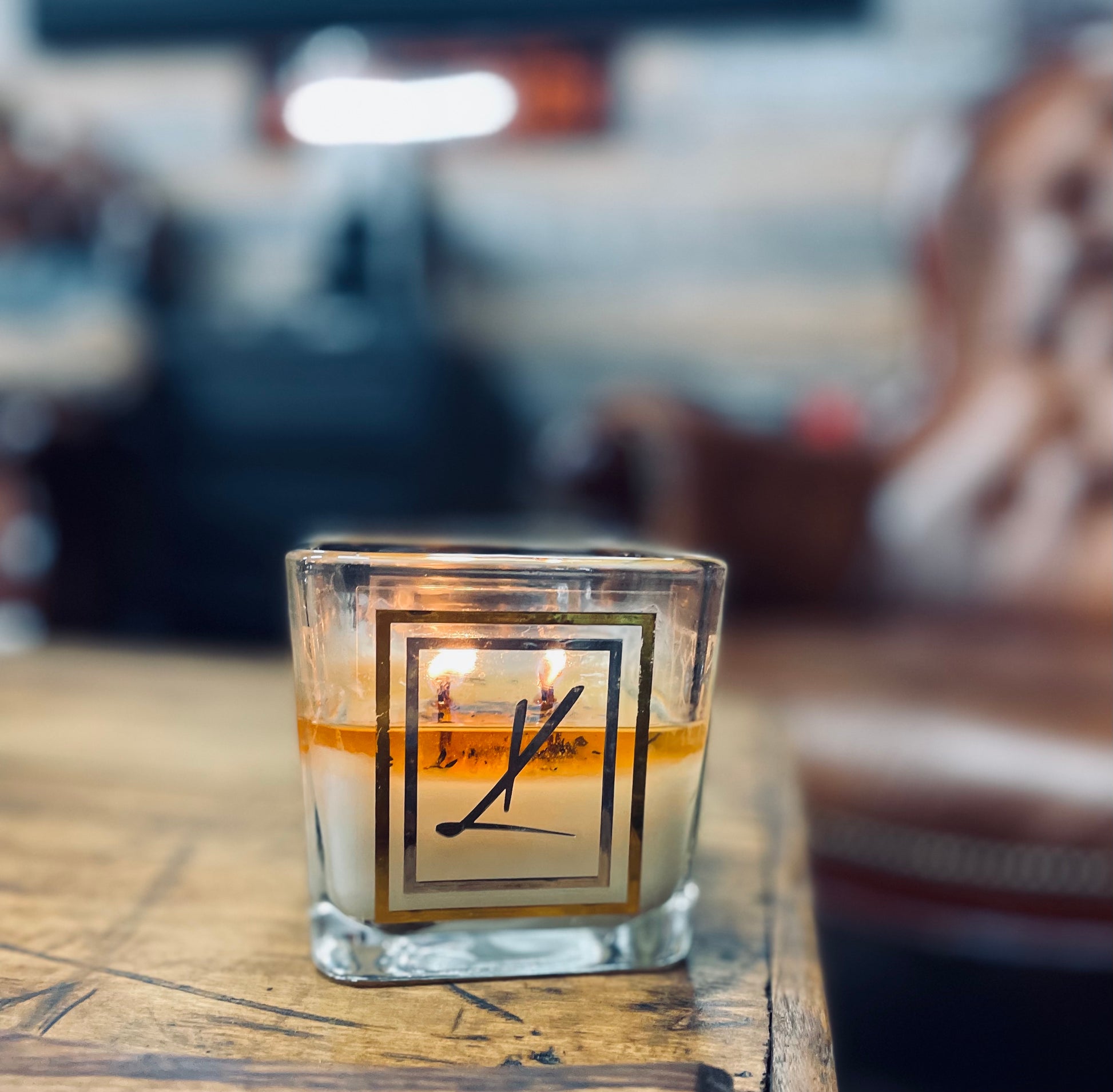 A bold, smoky blend of tobacco, cedarwood, and cognac. Hand-poured Canadian soy candle with a crackling wooden wick.