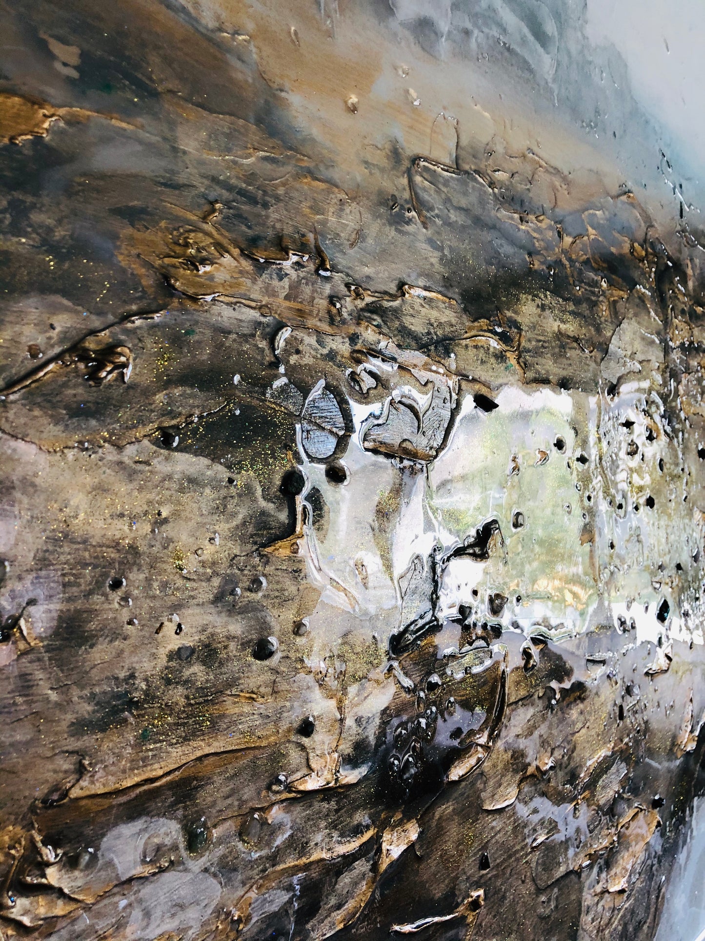 Crystal Sands Abstract Artwork (2019)