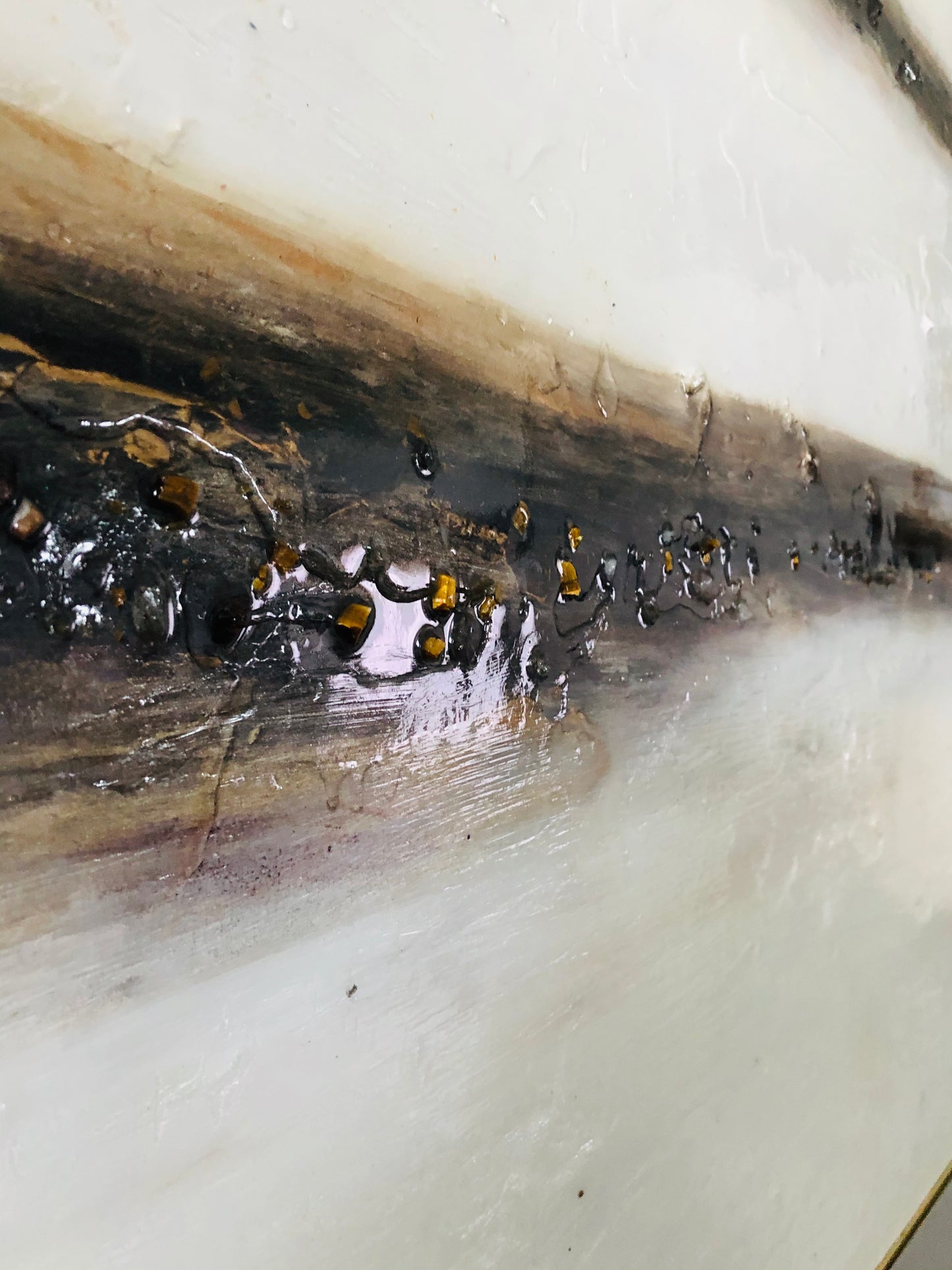 Luxurious abstract art created by Sheri Lerat