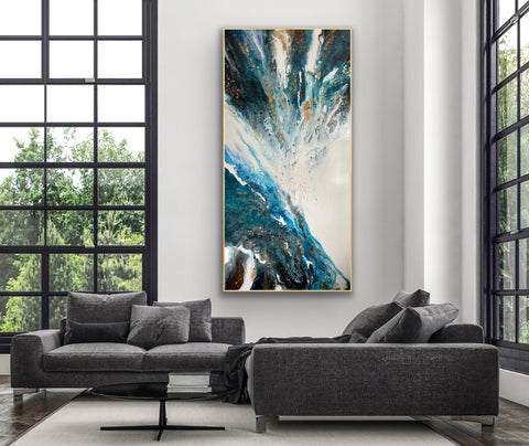 Crystal Cascade Artwork by Sheri Lux
