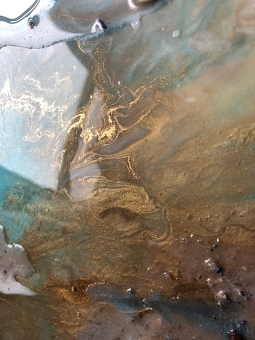Crystal Dream Abstract Painting (2021)