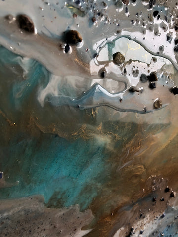 Crystal Dream Abstract Painting (2021)