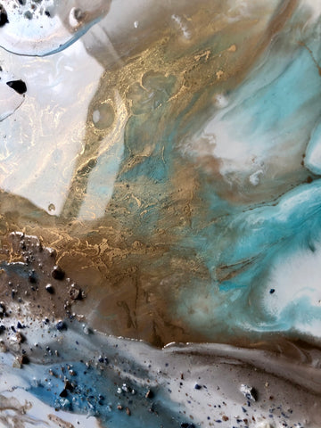 Crystal Dream Abstract Painting (2021)