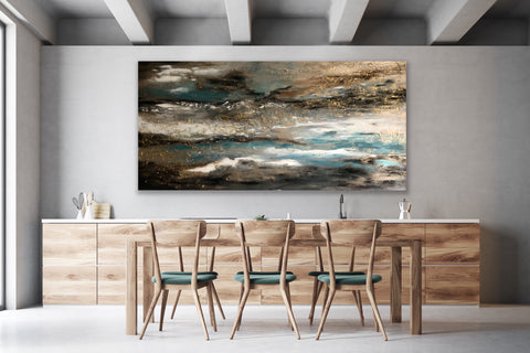 Crystal Storm Abstract Artwork (2020)
