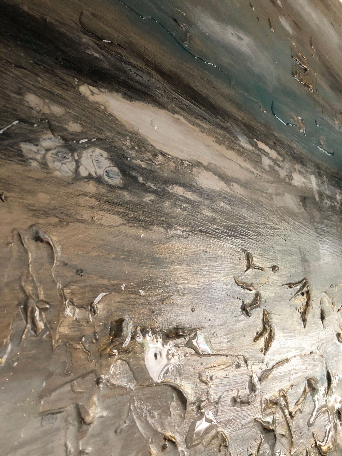Crystal Storm Abstract Artwork (2020)