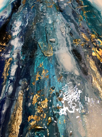 Crystal Stream Abstract Artwork (2021)