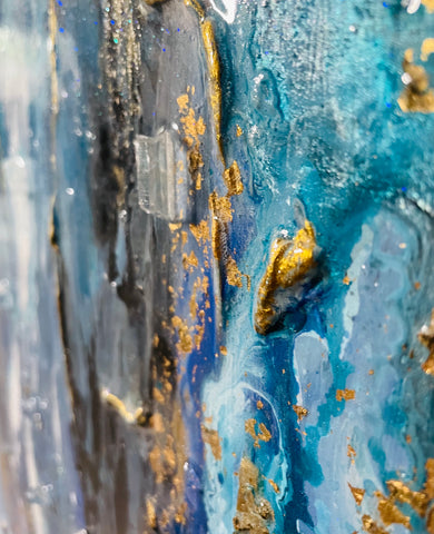 Crystal Stream Abstract Artwork (2021)