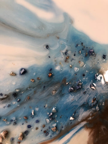 Crystal Whisper Abstract Painting (2021)