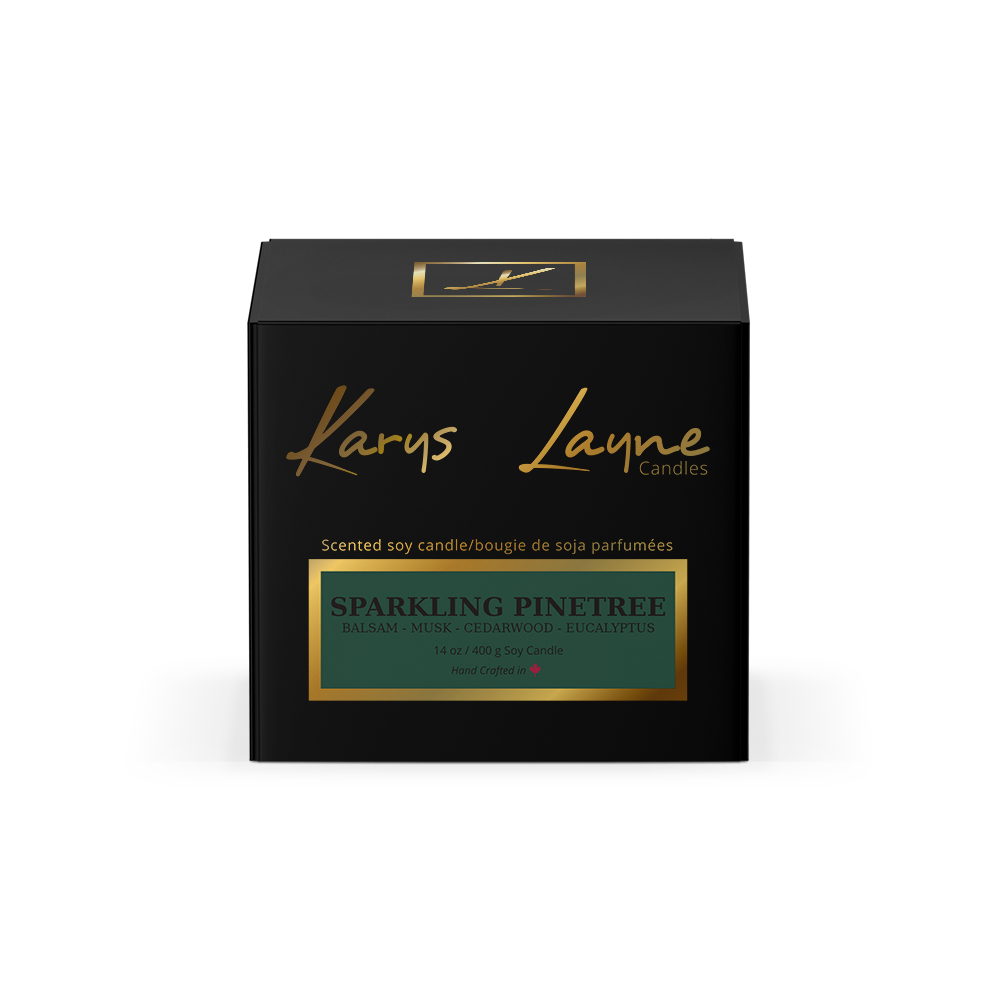 Sparkling Pinetree 14 oz Scented Soy Candle