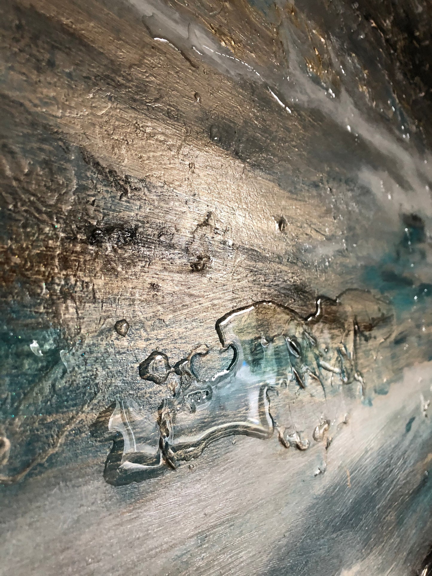 Crystal Storm Abstract Artwork (2020)