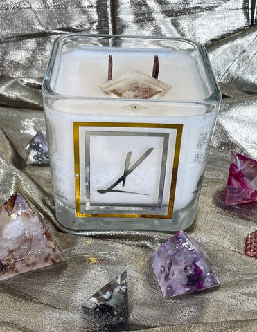 Awakening Crystal Candle