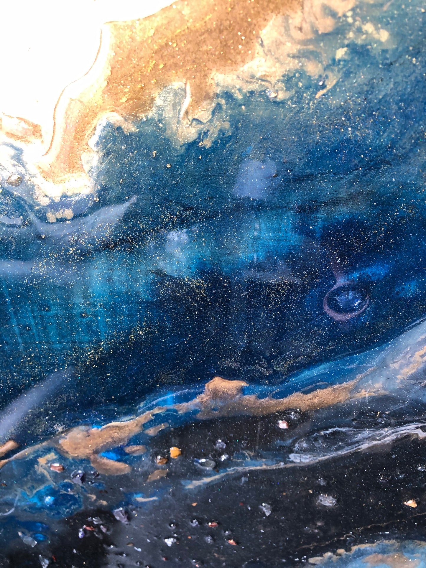 Mystical Crystal Abstract Painting (2021)