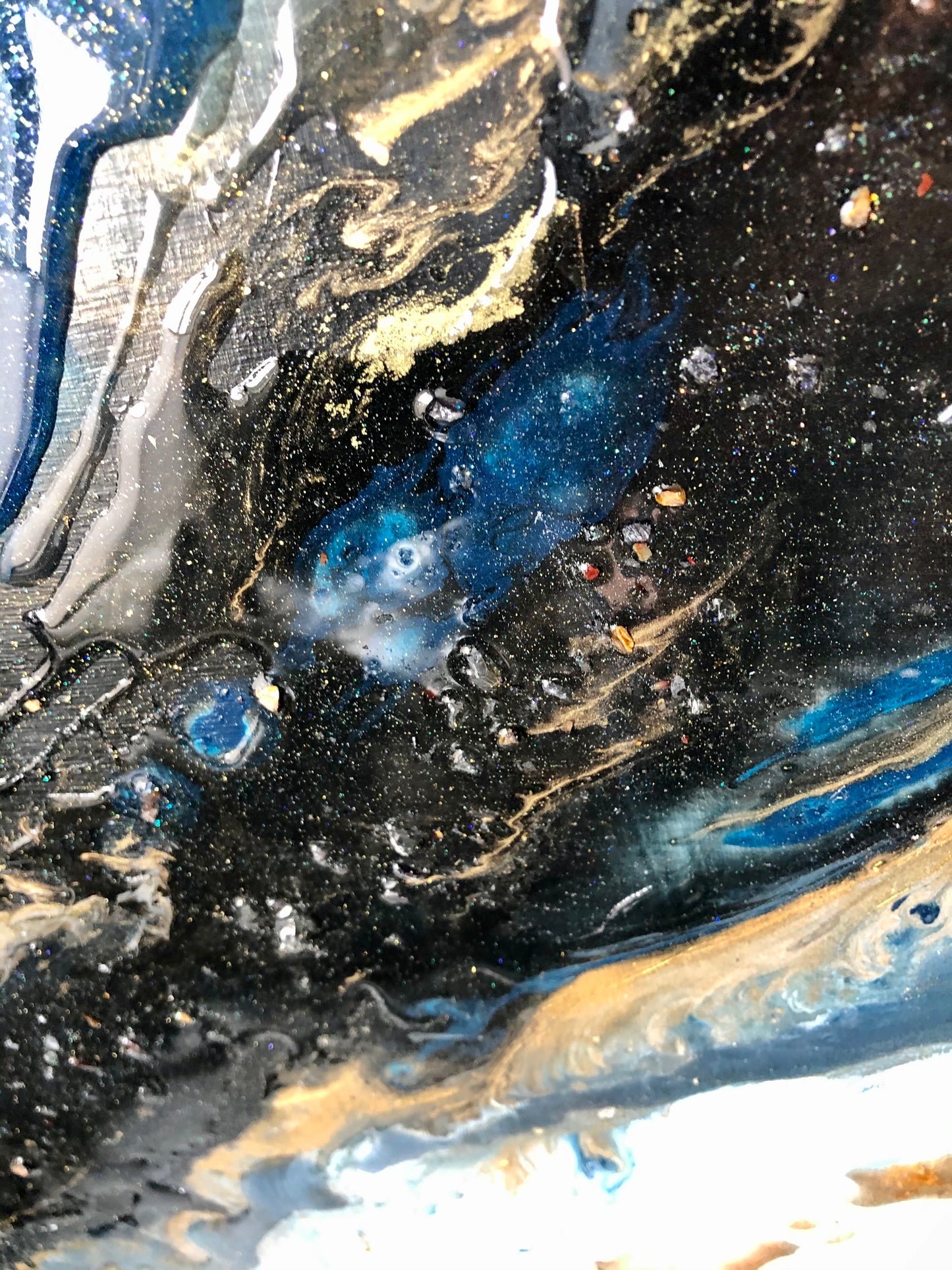 Mystical Crystal Abstract Painting (2021)