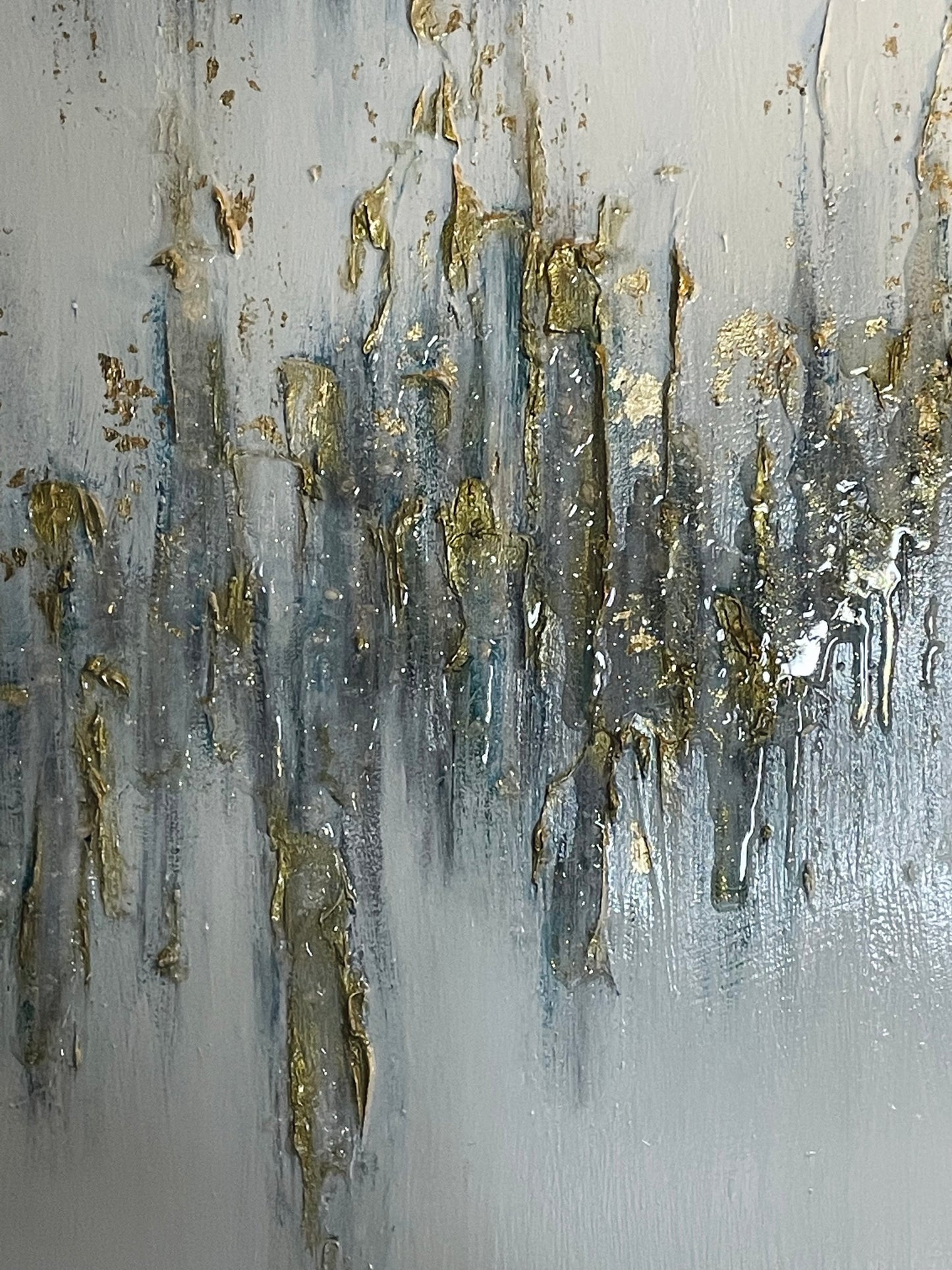 Luminous Crystal Abstract Art by Sheri Lerat